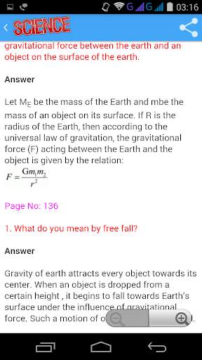 Class 9 Science Solutions screenshot 6