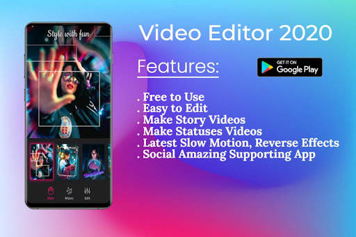 4k Video Editor - Story, Status & Tick-Tock Editor screenshot 1