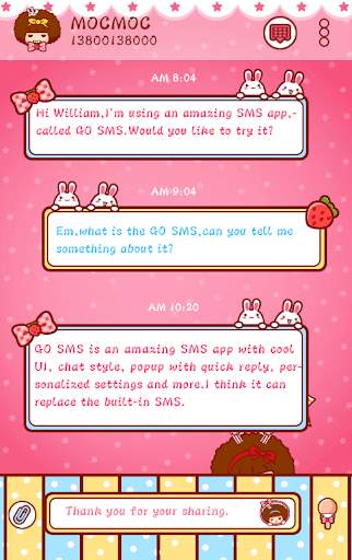 Dieylatin FONT FOR GO SMS PRO screenshot 2