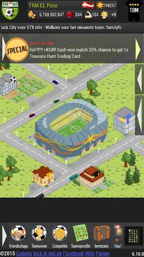 Kick it out! Voetbal Manager screenshot 1