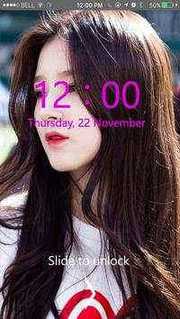 Nancy Momoland Kpop Lock Screen 3 تصوير الشاشة