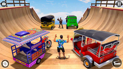 3d Rickshaw: Racing Games screenshot 5