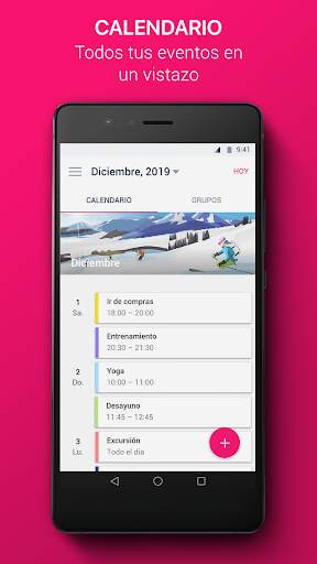 Looping - Calendario de grupos screenshot 1
