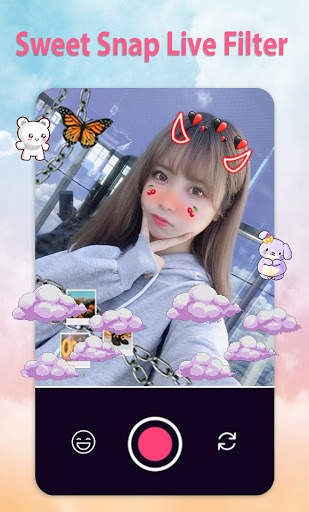 Sweet Snap Live Filter - Snap Face Camera Edit screenshot 3