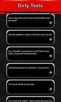 Dirty Texts 1 تصوير الشاشة
