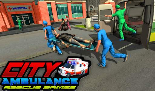 City Ambulance Rescue Rush Game screenshot 6