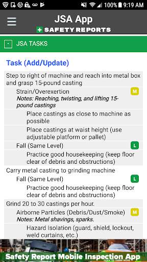 Safety JSA App screenshot 3