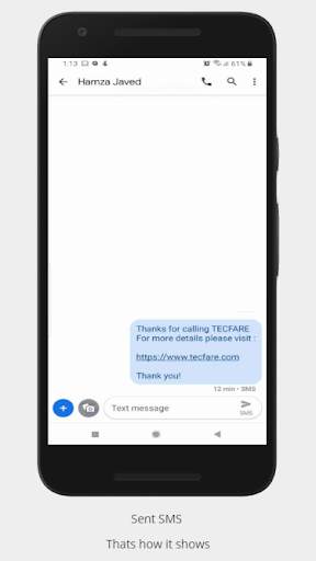 Flash SMS screenshot 2