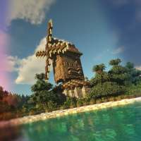 shader rtx world for minecraft logo