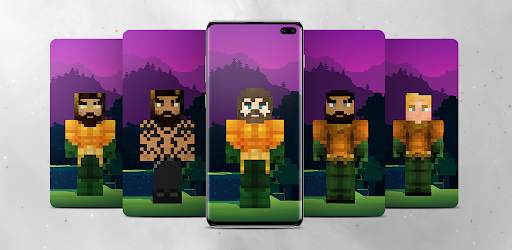 Aquaman Skin for Minecraft screenshot 1