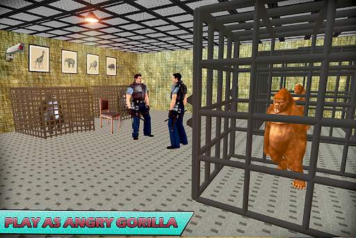 Gorilla Smash City Escape Jail screenshot 8