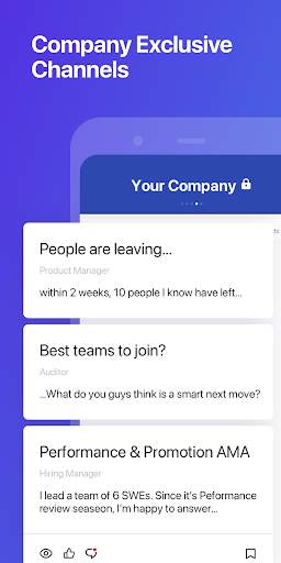 Blind - Anonymous Professional Network screenshot 3