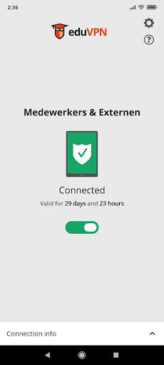 eduVPN screenshot 6