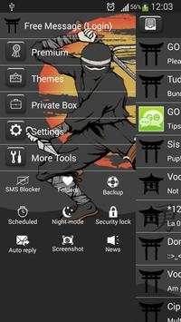 GO SMS Ninja screenshot 3