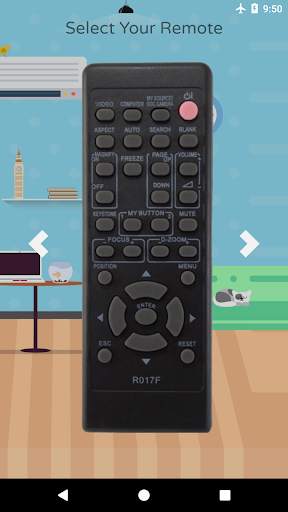 Remote Control For Hitachi Projector screenshot 3