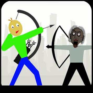 Baldi Archer vs Stickman Granny screenshot 3