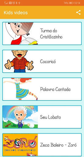 Kids videos screenshot 1