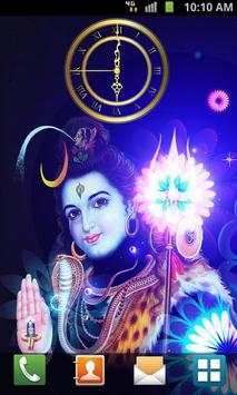 Shiva Clock Live Wallpaper screenshot 3
