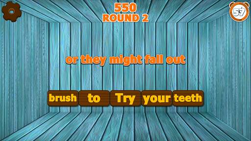 Sentence Scramble Word Game- Learning to Read screenshot 4