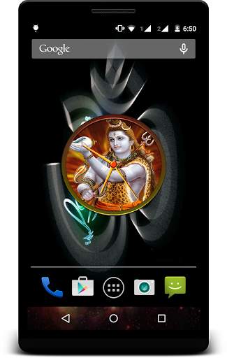 Shiva Clock Live Wallpaper screenshot 6