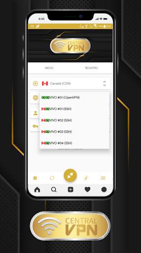 Central VPN - SSH, SSL and CDN screenshot 5