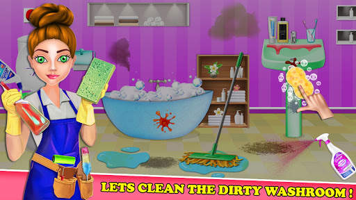 Girl House Cleaning Home Clean screenshot 2