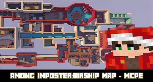 Airship Impostor Map Minecraft screenshot 1