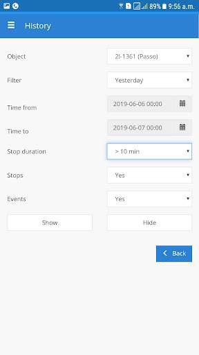 BEE Telematics screenshot 7