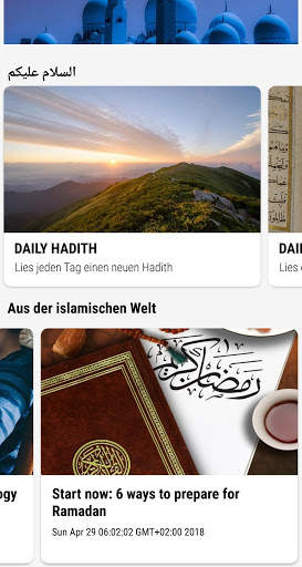 IslamicHUB- News,Koran,Gebet,Daily Hadith,Ramadan screenshot 1