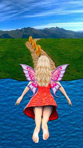 Flying Girl Runner. screenshot 3