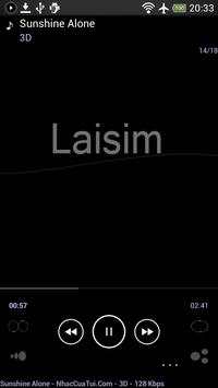 Laisim Silver Music Player screenshot 1