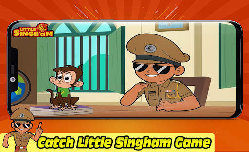 Catch Little Singham 3D Game screenshot 2