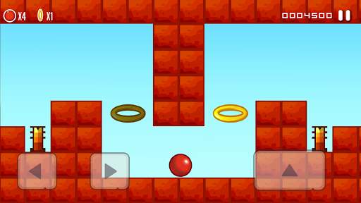 Classic Bounce Game - Red Ball Adventure 3 تصوير الشاشة