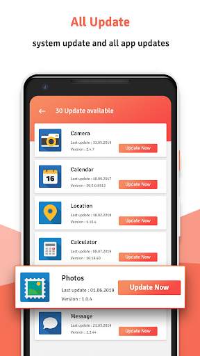 App Version Software Updates स्क्रीनशॉट 5