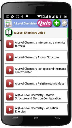 A Level Chemistry screenshot 2