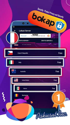 VPN Bokap Buka Blokir screenshot 4