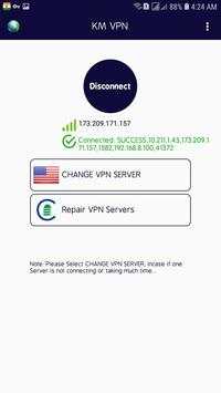 KM VPN screenshot 2