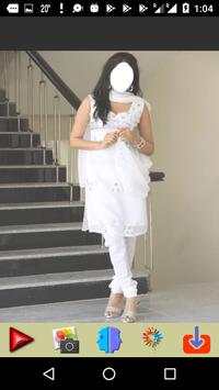Women White Dress Fashion screenshot 2