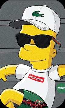Wallpaper Cool Bart Art screenshot 2