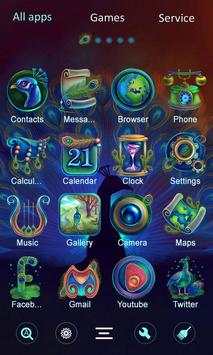 Peacock GO Launcher screenshot 2