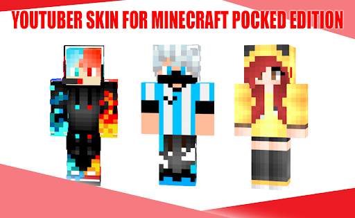 Minecraft skin: Youtubers skin screenshot 4