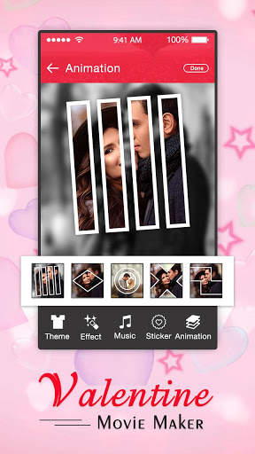 Valentine Video Maker: love Movie Maker screenshot 3