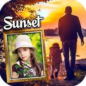 Sunset Photo Frames أيقونة