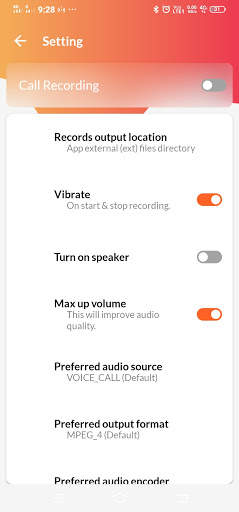 Auto Call Recording Free screenshot 5