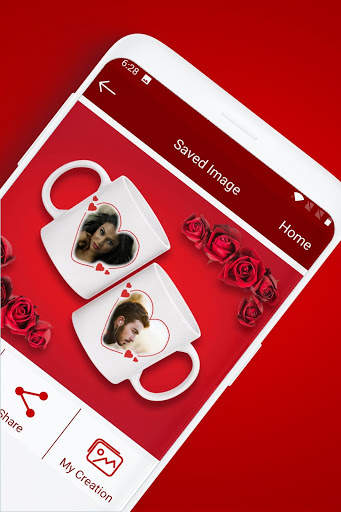 Couple Cup Photo Frame screenshot 6