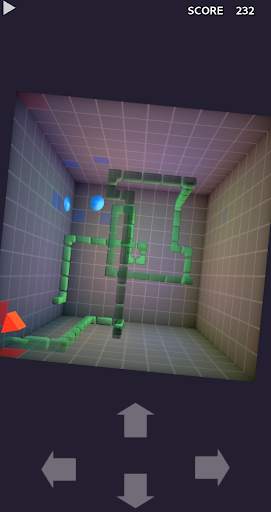 Snake 3D -🐍True 3D Space screenshot 3