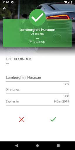 My Car - Reminders screenshot 3