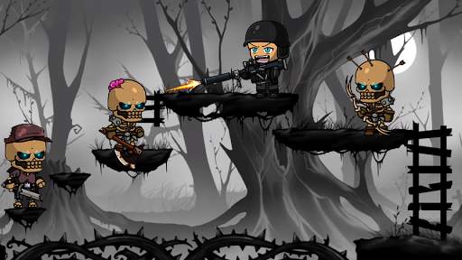 Zombie Among Us - Run&Gun screenshot 1