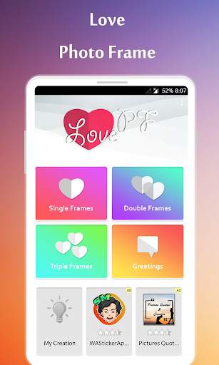 Love Photo Frames screenshot 1