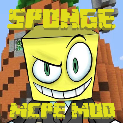 Bikini Bottom City MCPE Sponge Mod icon